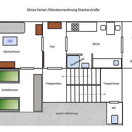 Ferienwohnung 14.Sechs - Jahrhundertwende Trifft Moderne Oberhausen  Exterior photo
